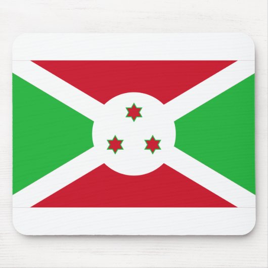 Tapis De Souris Drapeau du Burundi (Devant)