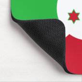 Tapis De Souris Drapeau du Burundi Mousepad (Coin)