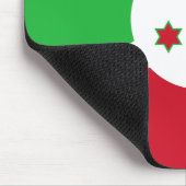 Tapis De Souris Drapeau du Burundi patriotique (Coin)