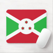 Tapis De Souris Drapeau du Burundi patriotique (Avec souris)