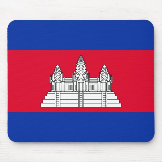Tapis De Souris Drapeau du Cambodge (Devant)