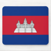Tapis De Souris drapeau du Cambodge (Devant)