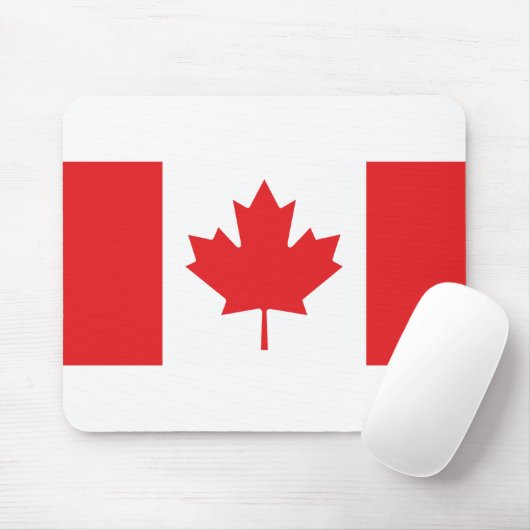 Tapis De Souris Drapeau du Canada (Avec souris)