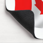 Tapis de souris Drapeau du Canada (Coin)