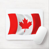 Tapis de souris Drapeau du Canada (Avec souris)