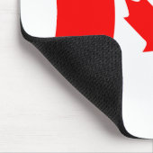 Tapis de souris Drapeau du Canada (Coin)