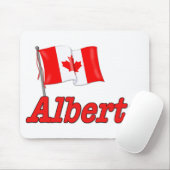 Tapis De Souris Drapeau du Canada - Alberta (Avec souris)