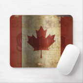 Tapis De Souris Drapeau du Canada / Grunge... (Avec souris)