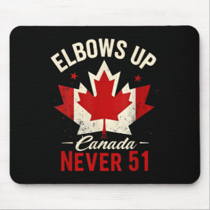 Tapis De Souris Drapeau du Canada Jamais 51