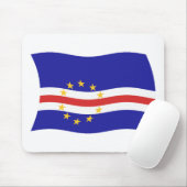 Tapis de souris Drapeau du Cap-Vert (Avec souris)