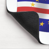 Tapis de souris Drapeau du Cap-Vert (Coin)