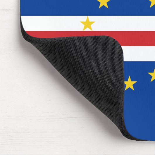 Tapis De Souris Drapeau du Cap-Vert (Coin)