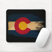 Tapis De Souris Drapeau du Colorado (Avec souris)