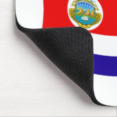 Tapis de souris Drapeau du Costa Rica (Coin)