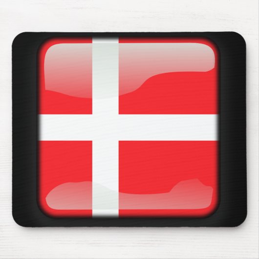 Tapis De Souris Drapeau du Danemark (Devant)