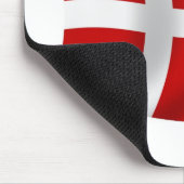 Tapis de souris Drapeau du Danemark (Coin)