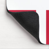 Tapis De Souris Drapeau du Danemark (Coin)