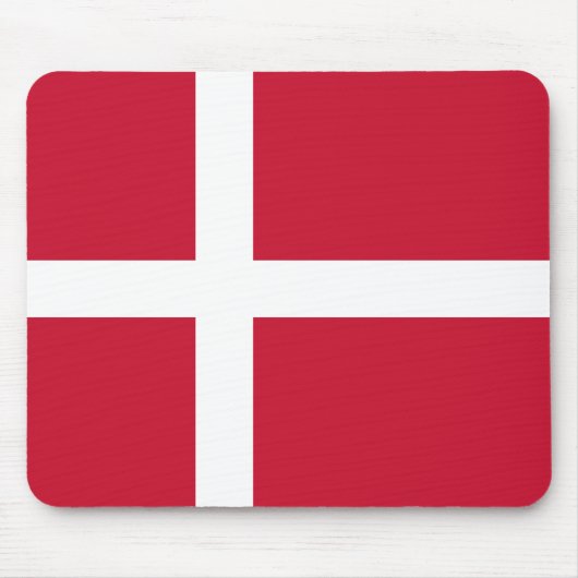 Tapis De Souris Drapeau du Danemark (Devant)