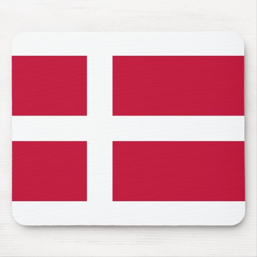 Tapis De Souris Drapeau du Danemark (Devant)