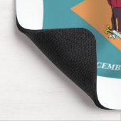Tapis De Souris Drapeau du Delaware Mousepad (Coin)