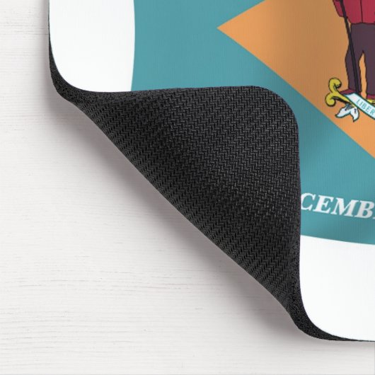 Tapis De Souris Drapeau du Delaware Mousepad (Coin)