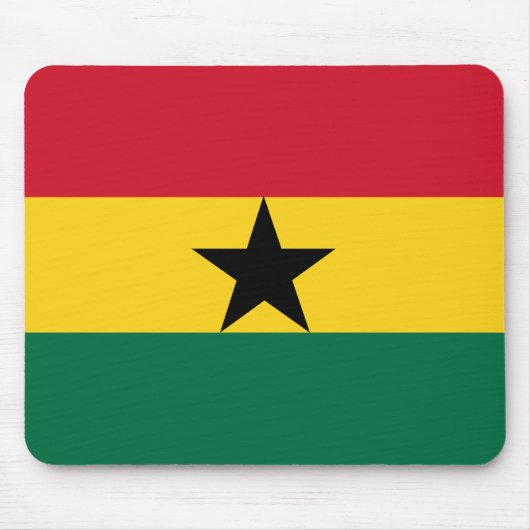 Tapis De Souris Drapeau du Ghana (Devant)