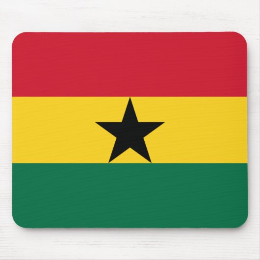 Tapis De Souris Drapeau du Ghana (Devant)