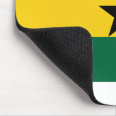 Tapis De Souris Drapeau du Ghana (Coin)