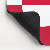 Tapis De Souris Drapeau du Groenland (Coin)