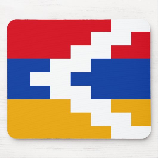 Tapis De Souris Drapeau du Haut-Karabakh (Devant)