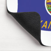 Tapis de souris Drapeau du Kansas (Coin)