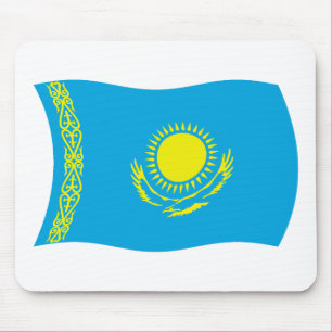 Tapis De Souris Drapeau du Kazakhstan Mousepad