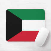 Tapis De Souris Drapeau du Koweït (Avec souris)