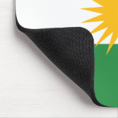 Tapis De Souris Drapeau du Kurdistan (Coin)