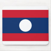 Tapis De Souris Drapeau du Laos (Devant)