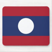 Tapis De Souris Drapeau du Laos (Devant)