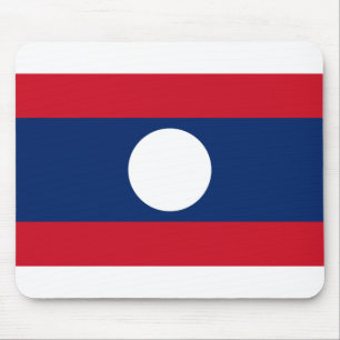 Tapis De Souris Drapeau du Laos