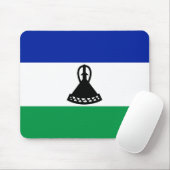 Tapis De Souris Drapeau du Lesotho (Avec souris)