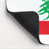 Tapis De Souris Drapeau du Liban (Coin)