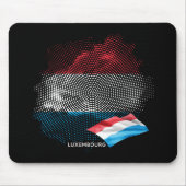 Tapis De Souris Drapeau du Luxembourg (Devant)