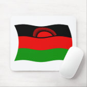 Tapis de souris Drapeau du Malawi (Avec souris)