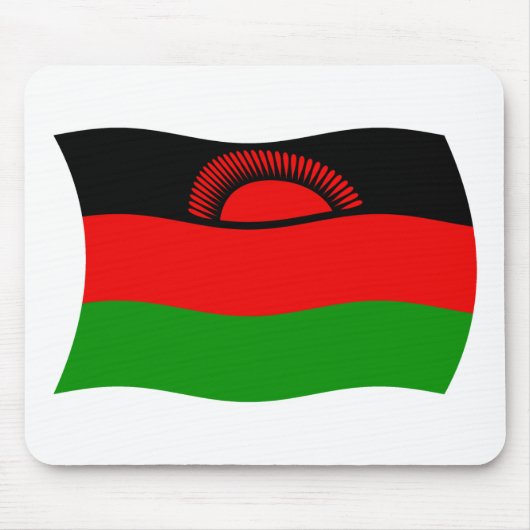 Tapis de souris Drapeau du Malawi (Devant)
