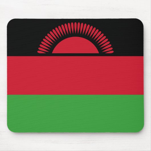 Tapis De Souris Drapeau du Malawi (Devant)
