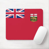 Tapis De Souris Drapeau du Manitoba (Avec souris)