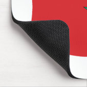 Tapis de souris Drapeau du Maroc (Coin)