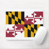 Tapis De Souris Drapeau du Maryland (Avec souris)