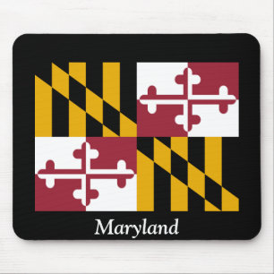 Tapis De Souris Drapeau du Maryland
