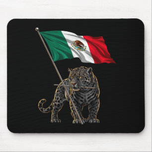 Tapis De Souris Drapeau du Mexique Fierté mexicaine Racines mexica