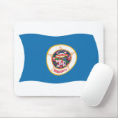 Tapis De Souris Drapeau du Minnesota Mousepad (Avec souris)