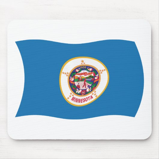 Tapis De Souris Drapeau du Minnesota Mousepad (Devant)